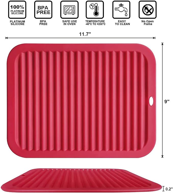Walfos Silicone Trivets for Hot Pots and Pans - Image 6