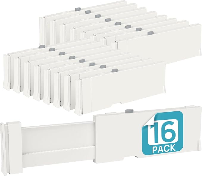 Vtopmart 16 Pack Drawer Dividers by Vtopmart