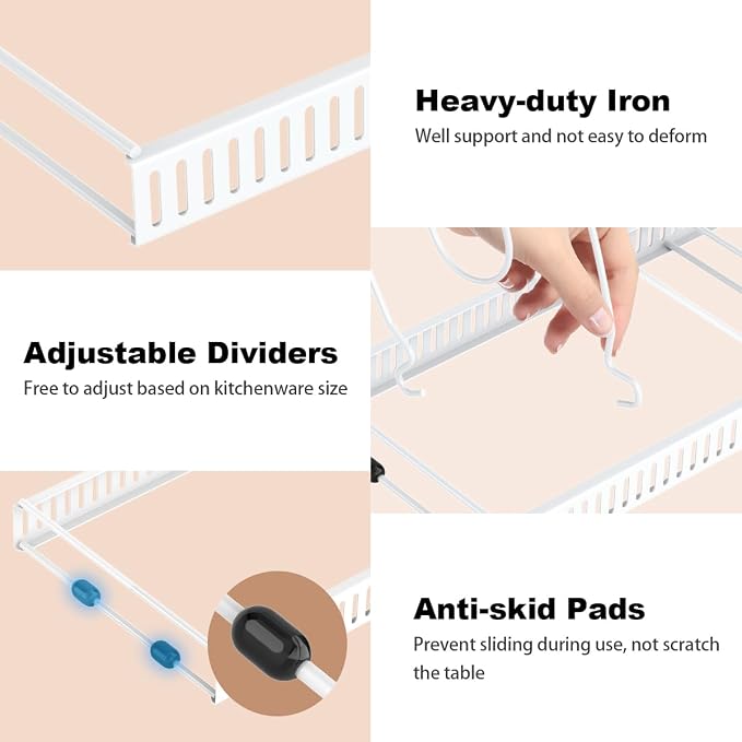 Housolution Pot and Pan Organizer Rack - Image 3