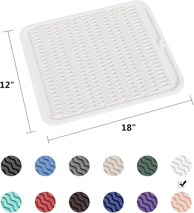 ZLR Large Silicone Dish Drying Mat - Image 6