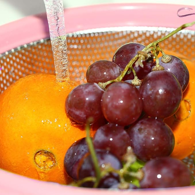 HiramWare Stainless Steel Colander - Image 3