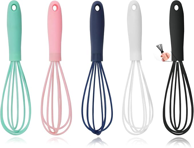 5 Pcs Silicone Mini Whisk - Image 8