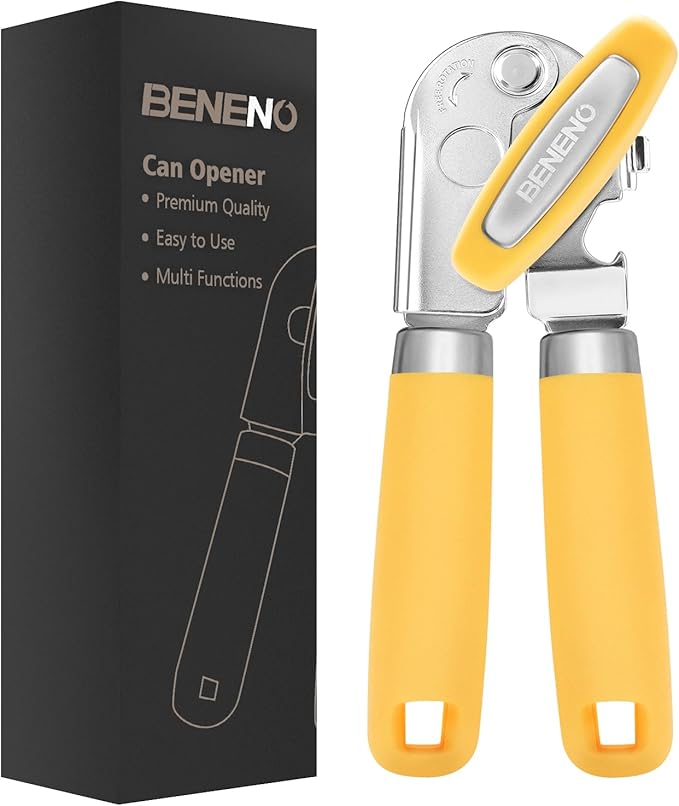 Beneno Heavy Duty Hand Can Opener Manual by Beneno