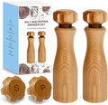 Wooden Salt And Pepper Grinder Set –【Gear-Shape Knob & Effortless Grinding】8 by Unknown