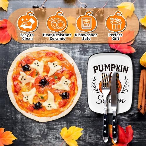 Pumpkin Ceramic Spoon Rest for Kitchen Stove Top Counter