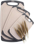 FLYINGSEA Cutting Boards For Kitchen, Anti-Skid Eco-Wheat Straw Cutting Board by FLYINGSEA