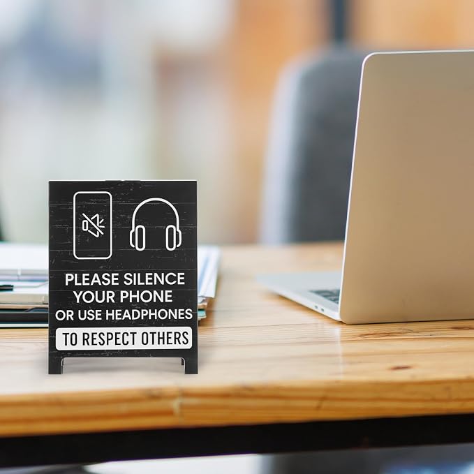 Funny Home Office Reminder Decor Caution Desk Signs Team Gifts - Image 3