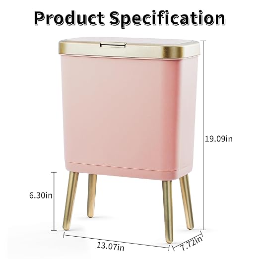 Procade Bathroom Trash Can - Image 5
