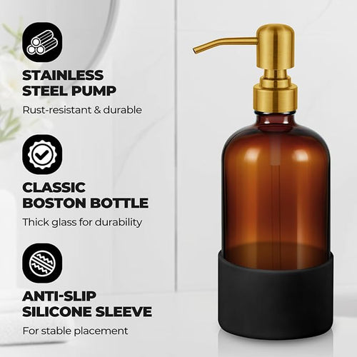 16 oz Hand and Dish Soap Dispenser Set - Image 2