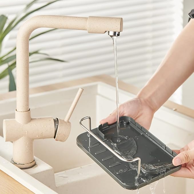 Dish Soap Dispenser 3-in-1 Sponge Holder - Image 7