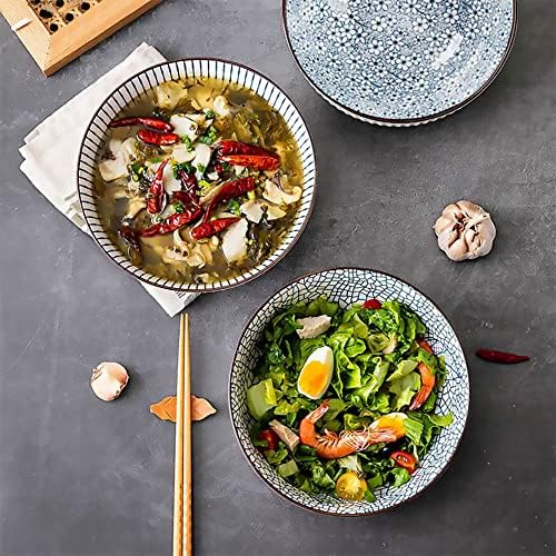 Houlu 60 oz Pho Bowls, Large Soup Bowl, Japanese Ramen Bowl Set