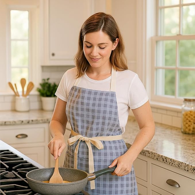 Aoomzoon Kitchen Aprons for Women - Image 4