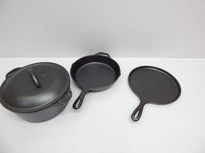 Lodge Cast Iron Set by Lodge