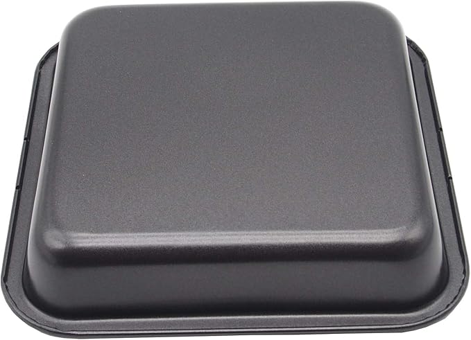 2pcs Mini Baking Pans 8 X 8 Inch Square Cake Pan Bread Pan Nonstick Heavy - Image 4