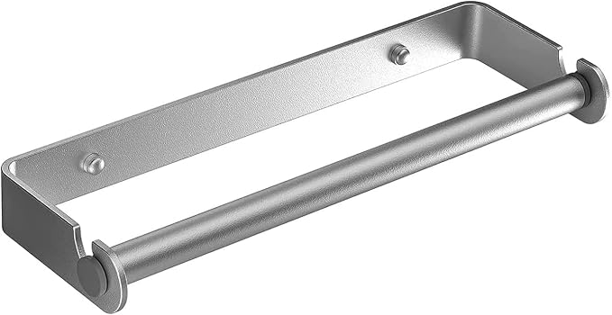 Aheucndg Paper Towel Holder Wall Mount, Self Adhesive or Drill Mounting Paper by Aheucndg