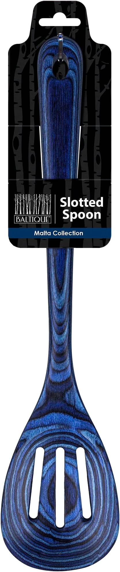 Totally Bamboo Baltique Malta Collection 12-1/2" Wooden Cooking Spoon, Safe - Image 4