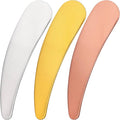 Pndeyo 3pcs Mini Metal Makeup Spatula, Reusable Cosmetic Cream Spatulas Spoon by Pndeyo