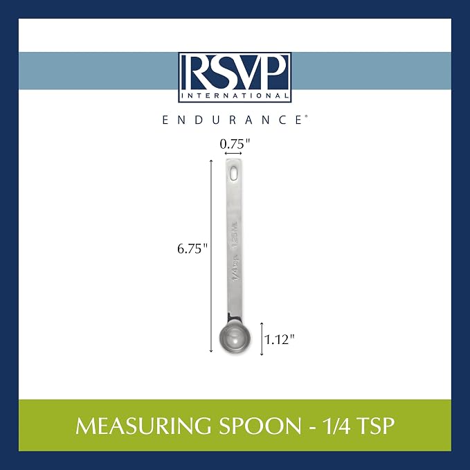 RSVP International Endurance Kitchen Collection Open Stock Measuring Spoon - Image 7