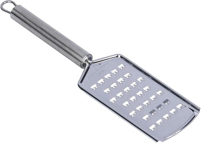 Restaurantware Stainless Steel Coarse Cheese Grater - Image 12