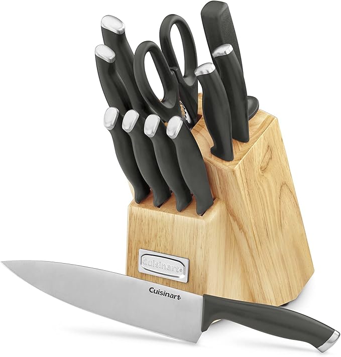 Cuisinart C77SSB-12P Color Pro Collection 12 Piece Knife Block Set - Image 2