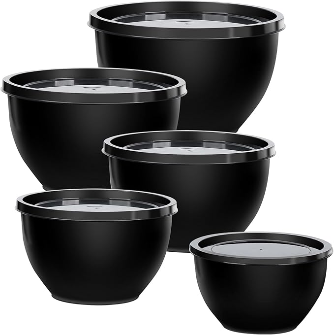Greentainer Plastic Mixing Bowls by Greentainer