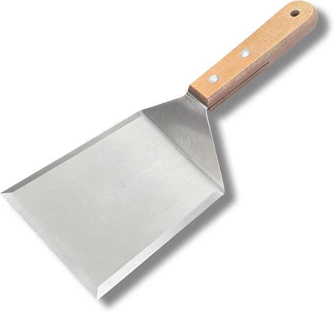Extra Wide Griddle Spatula – Large Metal Grill Spatula by Unknown