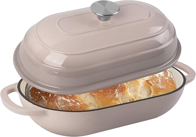 Premium Enameled Cast Iron Dutch Oven by Unknown