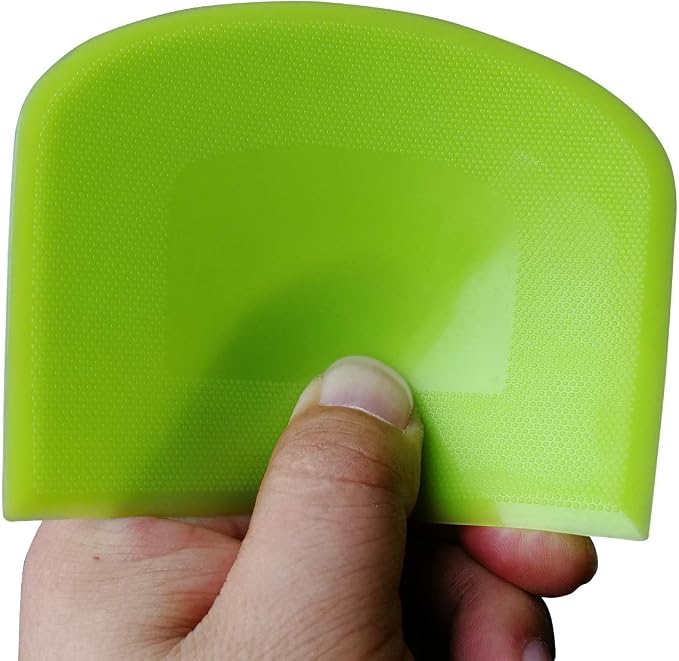 ALLTOP Bowl Spatula & Bench Scraper, Flexible Plastic Multipurpose Kitchen - Image 9