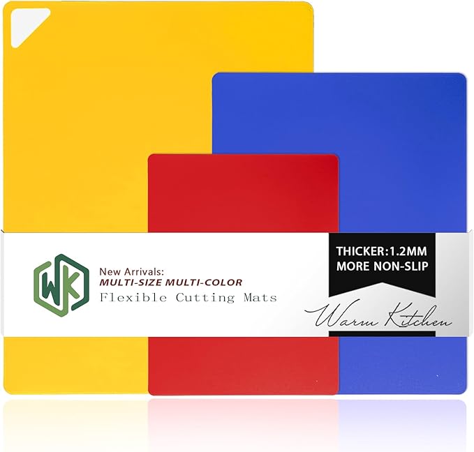 WK Flexible Plastic Cutting Boards by WKHome