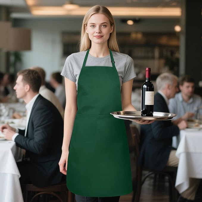 NLUS 2 Pack Kitchen Aprons - Image 6