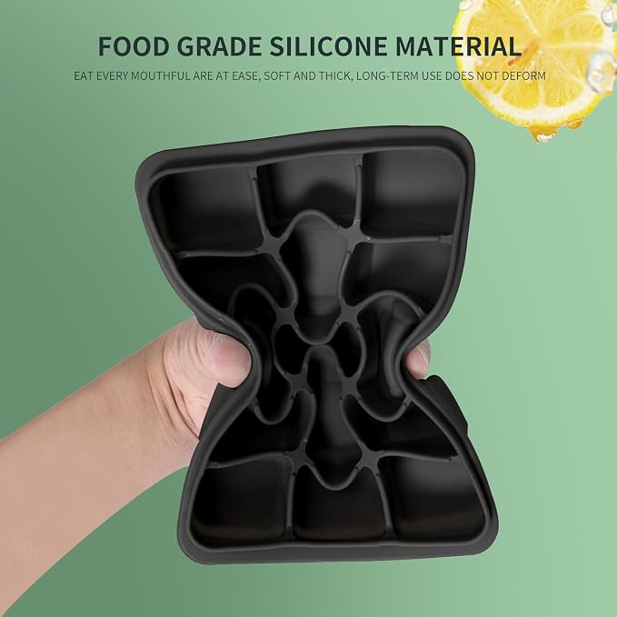 Tvmania Ice Cube Trays Set of 2, Easy Release 15 Flexible Silicone Ice Cube - Image 5