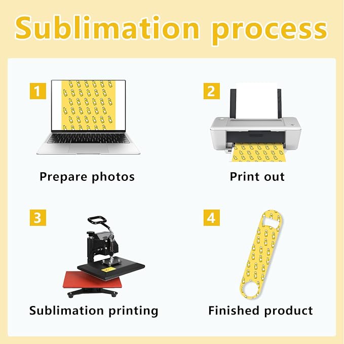 10 Pcs Sublimation Bottle Opener Blanks, Personalized Sublimation Blank Products - Image 4