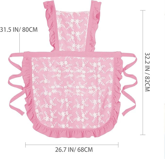 Pinknoke Vintage Pinafore Apron Dress - Image 6