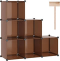 C&AHOME Cube Storage Organizer, 6-Cube Shelves Units, Closet Cabinet, DIY by CAHOME