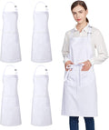 Jubatus 4 Pack 100% Cotton Aprons by Jubatus