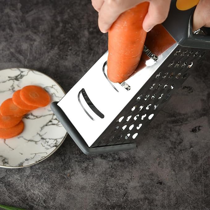 Cheese Grater, 4-Sided Box Grater - Image 7