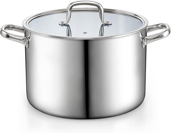 Cook N Home Stainless Steel Stockpot by CookNHome