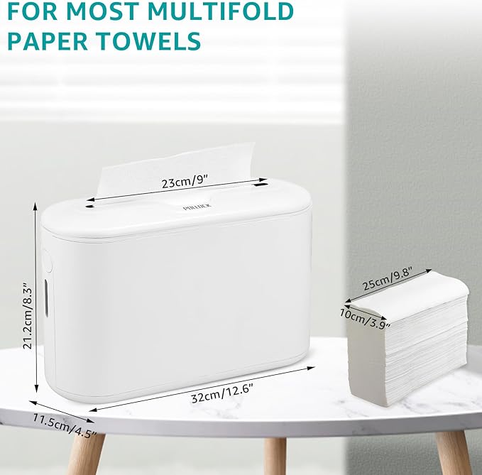 Paper Towel Holder Countertop, Commercial Paper Towel Dispenser, Hand Towel - Image 3