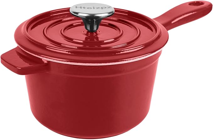 Enameled Cast Iron Sauce Pan by Hteizpz