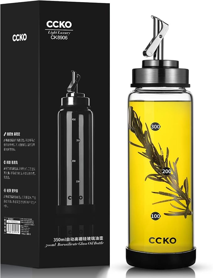 CCKO Glass Olive Oil Dispenser Bottle by CCKO