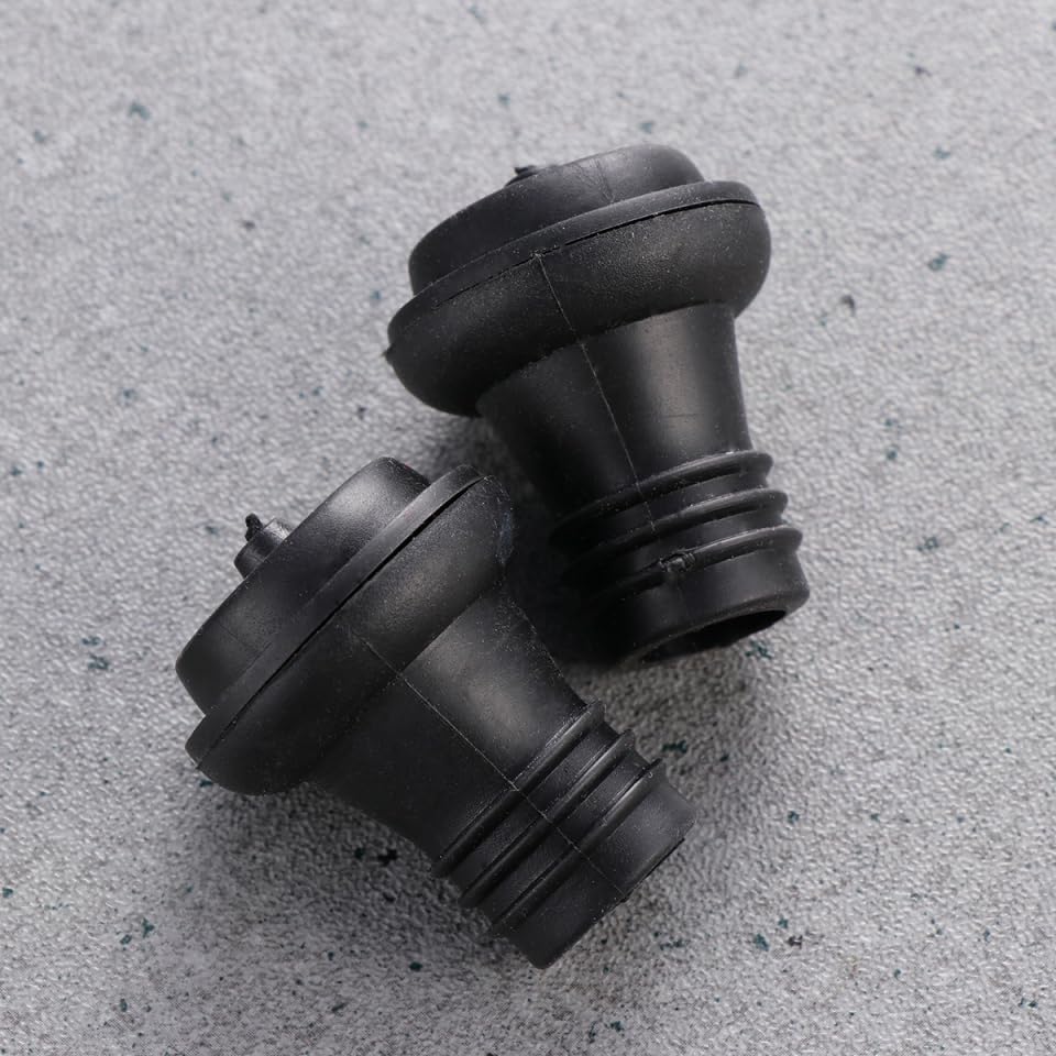 Healifty Wine Saver Vacuum Pump Set 2 Wine Bottle Stoppers Abs Steel