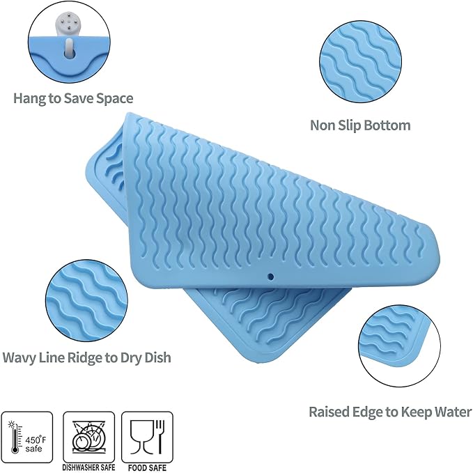 MicoYang Silicone Dish Drying Mat - Image 3