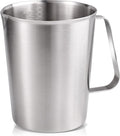 KSENDALO 64Oz/8Cup Stainless Steel Pitcher, 2 Liter Metal Container by KSENDALO