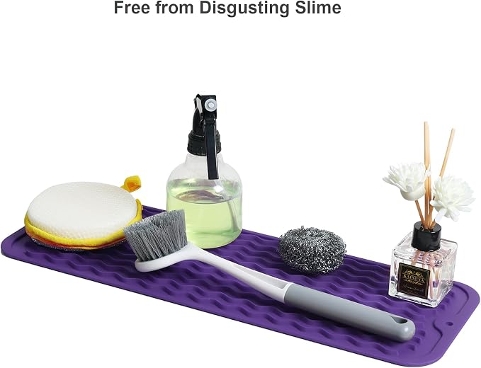 ZLR Silicone Sponge Holder & Sink Caddy Tray - Image 8