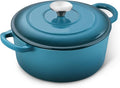 E-far 3 Qt Enameled Cast Iron Dutch Oven by E-far