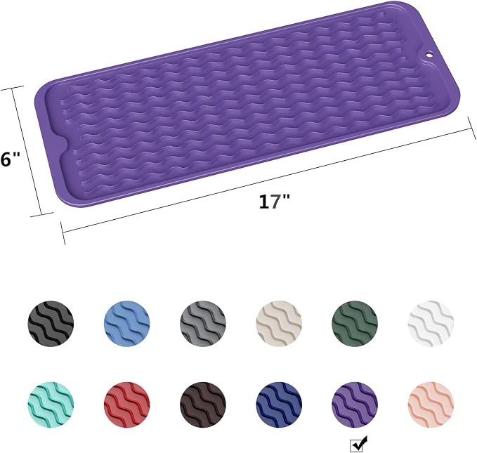 ZLR Silicone Sponge Holder & Sink Caddy Tray - Image 6
