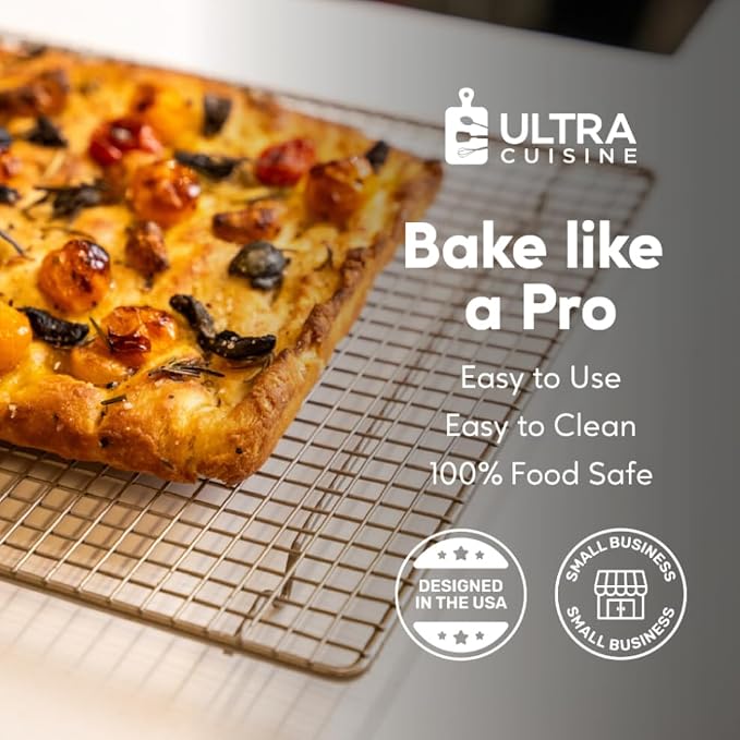 Ultra Cuisine Oven-Safe, Dishwasher-Safe 100% Stainless Steel Cooling and - Image 5