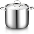 Cooks Standard 18/10 Stainless Steel Stockpot 12-Quart, Classic Deep Cooking by CooksStandard