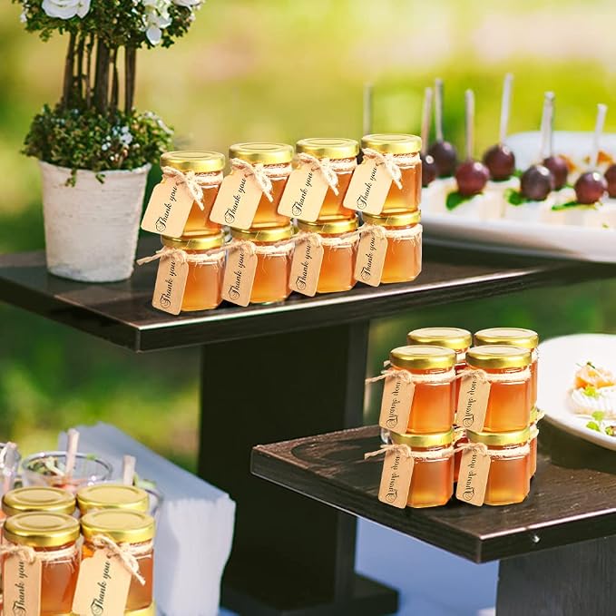 Syntic 60 Pcs Small Glass Containers - Image 2