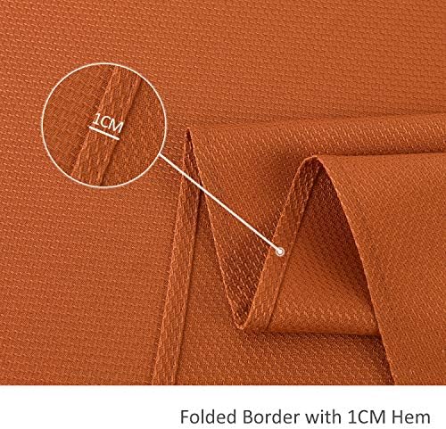 maxmill Textured Rectangle Tablecloth Water Resistant Wrinkle Free